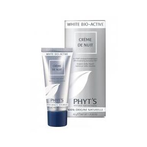 Phyt's White Bio-Active Crème de Nuit Bio 40 g - Tube 40 g