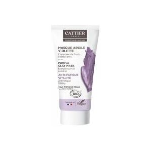 Cattier Mini Masque Argile Violette - 30 ml - Tube 30 ml