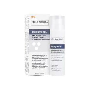 Bella Aurora Repigment12 Crème Régulation de la Pigmentation Taches Blanches 75 ml - Flacon-Pompe 75 ml