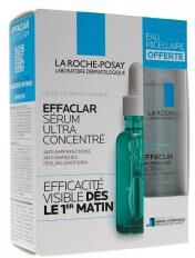 La Roche-Posay Effaclar Sérum Visage Anti Imperfections 30 ml + Eau Micellaire Purifiante 50 ml Offerte - Lot 2 produits