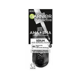 Sérum facial Garnier Niacinamide AHA BHA - Anti-Imperfections - Publicité Sérum facial Garnier Niacinamide AHA BHA - Anti-Imperfections - Publicité