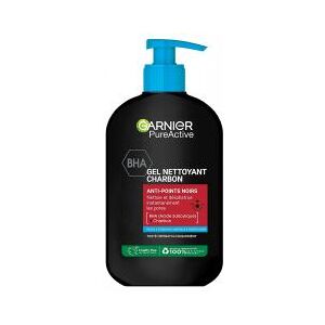 Garnier - PureActive Charcoal Gel - charbon actif - nettoyant pour le visage - Publicité Garnier - PureActive Charcoal Gel - charbon actif - nettoyant pour le visage - Publicité