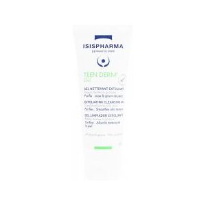 Isispharma Teen Derm Gel Nettoyant Exfoliant Peaux Mixtes à Grasses 40 ml - Tube 40 ml - Publicité Isispharma Teen Derm Gel Nettoyant Exfoliant Peaux Mixtes à Grasses 40 ml - Tube 40 ml - Publicité