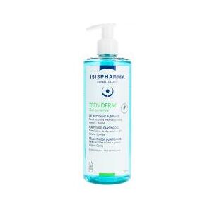 Isispharma Teen Derm Gel Sensitive Nettoyant Purifiant Peaux Sensibles Mixtes à Grasses 400 ml - Flacon-Pompe 400 ml - Publicité Isispharma Teen Derm Gel Sensitive Nettoyant Purifiant Peaux Sensibles Mixtes à Grasses 400 ml - Flacon-Pompe 400 ml - Publicité