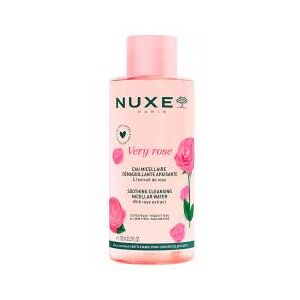 Nuxe Very rose Eau Micellaire Apaisante 3-en-1 Visage et Yeux 750 ml - Flacon - Publicité Nuxe Very rose Eau Micellaire Apaisante 3-en-1 Visage et Yeux 750 ml - Flacon - Publicité