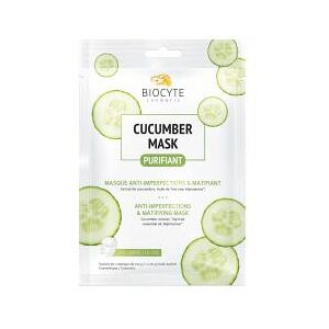 Masque Concombre Purifiant Biocyte - Masque facial purifiant - Publicité Masque Concombre Purifiant Biocyte - Masque facial purifiant - Publicité