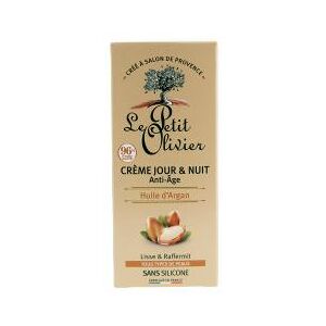 Le Petit Olivier Crème Jour & Nuit à l'Huile d'Argan - Publicité Le Petit Olivier Crème Jour & Nuit à l'Huile d'Argan - Publicité