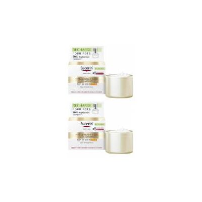 Eucerin Hyaluron-Filler + Elasticity Soin de Jour SPF30 Recharge Lot de 2 x 50 ml - Lot 2 x 50 ml - Publicité Eucerin Hyaluron-Filler + Elasticity Soin de Jour SPF30 Recharge Lot de 2 x 50 ml - Lot 2 x 50 ml - Publicité