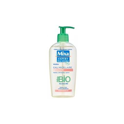 Mixa Eau Micellaire Apaisante Peaux Sensibles Bio 200 ml - Flacon-Pompe 200 ml - Publicité Mixa Eau Micellaire Apaisante Peaux Sensibles Bio 200 ml - Flacon-Pompe 200 ml - Publicité