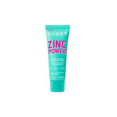Nuxe Zinc Power Fluide Matifiant Réducteur Pores 40 ML - Tube 40 ml - Publicité Nuxe Zinc Power Fluide Matifiant Réducteur Pores 40 ML - Tube 40 ml - Publicité