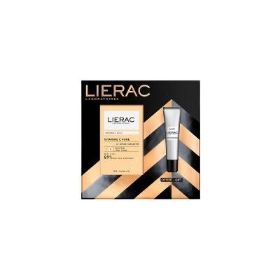 Lierac Vitamine C Pure Le Sérum Concentré Éclat 30 ml + 14 Sachets de 0,2 g + Diopti Fluide Correction Cernes Légèrement Teinté 15 ml - Coffret - Publicité Lierac Vitamine C Pure Le Sérum Concentré Éclat 30 ml + 14 Sachets de 0,2 g + Diopti Fluide Correction Cernes Légèrement Teinté 15 ml - Coffret - Publicité