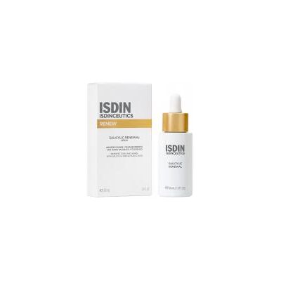 Sérum Rénovateur Salicylique d'Isdin - Anti-âge & Acné - Publicité Sérum Rénovateur Salicylique d'Isdin - Anti-âge & Acné - Publicité