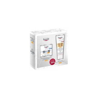 Eucerin Hyaluron-Filler + 3X Effect Soin de Jour Anti-Âge SPF30 50 ml + Hyaluron-Filler + Elasticity Crème Mains Anti-Taches SPF30 75 ml - Coffret - Publicité Eucerin Hyaluron-Filler + 3X Effect Soin de Jour Anti-Âge SPF30 50 ml + Hyaluron-Filler + Elasticity Crème Mains Anti-Taches SPF30 75 ml - Coffret - Publicité