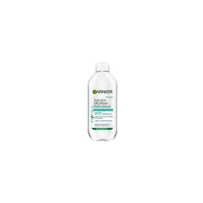 Garnier Solution Micellaire Salicylique Peaux Grasses à Tendance Acnéique 400 ml - Flacon - Publicité Garnier Solution Micellaire Salicylique Peaux Grasses à Tendance Acnéique 400 ml - Flacon - Publicité