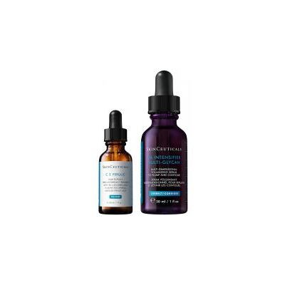 SkinCeuticals Routine Anti-Rides CE Ferulic + H.A. Intensifier - Routine 2 Produits - Publicité SkinCeuticals Routine Anti-Rides CE Ferulic + H.A. Intensifier - Routine 2 Produits - Publicité