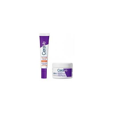 CeraVe Routine Sérum Vitamine C 30 ml + Crème Peptides 48 g - Routine 2 Produits - Publicité CeraVe Routine Sérum Vitamine C 30 ml + Crème Peptides 48 g - Routine 2 Produits - Publicité
