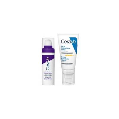 CeraVe Routine Sérum Rétinol 30 ml + Crème Hydratante 52 ml - Routine 2 Produits - Publicité CeraVe Routine Sérum Rétinol 30 ml + Crème Hydratante 52 ml - Routine 2 Produits - Publicité