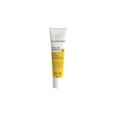 Cicamanuka Soin Lèvres Réparateur au Miel de Manuka Iaa15+ 15 ml - Tube 15 ml - Publicité Cicamanuka Soin Lèvres Réparateur au Miel de Manuka Iaa15+ 15 ml - Tube 15 ml - Publicité
