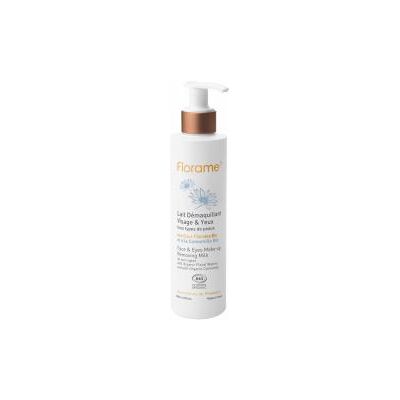 Lait Démaquillant Bio Florame - 200ml - Publicité Lait Démaquillant Bio Florame - 200ml - Publicité