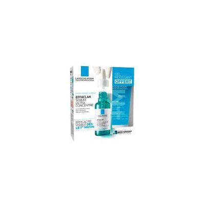 Coffret Effaclar de La Roche-Posay - Soins anti-imperfections - Publicité Coffret Effaclar de La Roche-Posay - Soins anti-imperfections - Publicité
