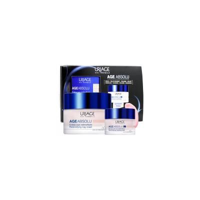 Uriage Marque Modèle Crème Rose + Set Masque Nuit - Anti-Âge - Publicité Uriage Marque Modèle Crème Rose + Set Masque Nuit - Anti-Âge - Publicité