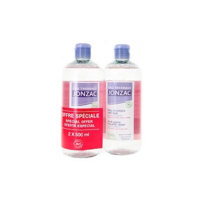 Eau Micellaire Anti-Âge Sublimactive Jonzac 2x500ml - Publicité Eau Micellaire Anti-Âge Sublimactive Jonzac 2x500ml - Publicité