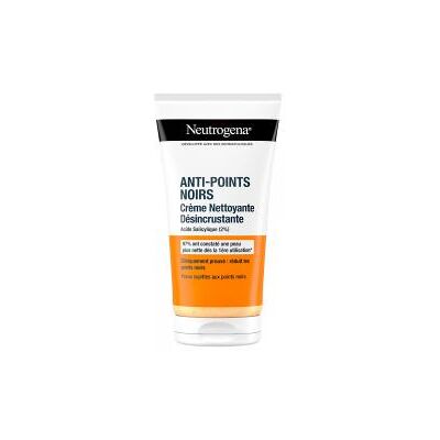Neutrogena Crème Nettoyante Désincrustante Anti-Points Noirs 150 ml - Tube 150 ml - Publicité Neutrogena Crème Nettoyante Désincrustante Anti-Points Noirs 150 ml - Tube 150 ml - Publicité