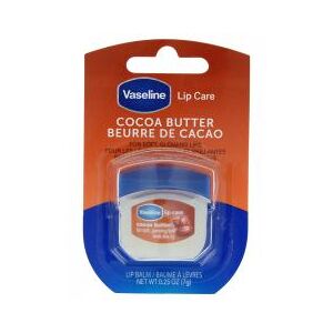 Vaseline Baume à Lèvres Beurre de Cacao Brillantes 7 g - Pot 7 g