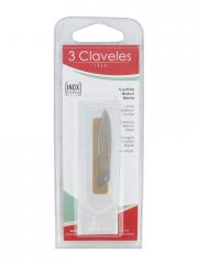 3 Claveles 3 Clavelés Acl4085430 Lame Bistouri Droit D. 3Cf - Blister 1 Lame