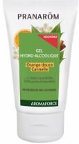 Pranarôm Aromaforce Gel Hydro-Alcoolique+ Orange Douce Cannelle 50 ml - Tube 50 ml