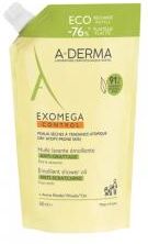 A-Derma Exomega Control - Huile Lavante Émolliente Anti-Grattage 500 ml - Sachet 500 ml