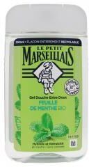 Le Petit Marseillais Feuille de Menthe Gel Douche Extra Doux 250 ml - Flacon 250 ml