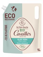 Rogé Cavaillès Gel Bain et Douche Aloe Vera Eco-Recharge 1 L - Sachet 1000 ml