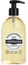 Le Comptoir du Bain Savon de Marseille Surgras Sans Parfum 500 ml - Flacon-Pompe 500 ml