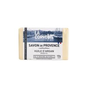 La Corvette Savon de Provence Huile d'Argan 100 g - Pain 100 g