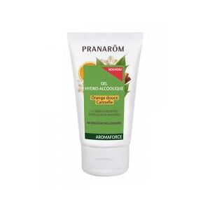 Pranarôm Aromaforce Gel Hydro-Alcoolique+ Orange Douce Cannelle 50 ml - Tube 50 ml