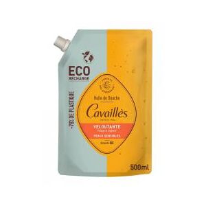 Rogé Cavaillès Éco-Recharge Huile de Douche Veloutante Peaux Sensibles 500 ml - Sachet 500 ml