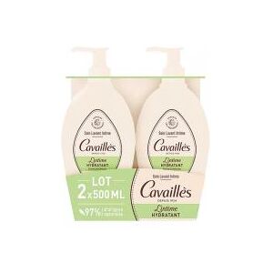 Rogé Cavaillès Soin Lavant Toilette Intime Hydratant 2 x 500 ml - Flacon-Pompe 2 x 500 ml