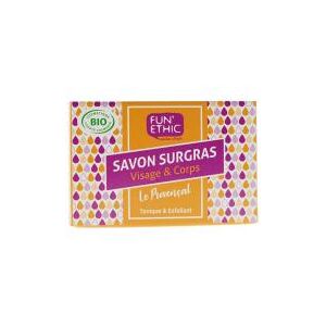 FUN!ETHIC Savon Surgras Le Provençal Tonifiant Bio 100 g - Pain 100 g