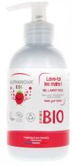 Alphanova Lave-Toi Les Mains ! Gel Lavant Bio – Fraise Kids ® - Flacon-Pompe 250 ml