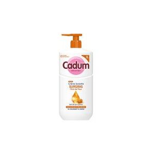 Cadum Crème Lavante Surgras Miel de Fleurs Peaux Sèches à Très Sèches 1 L - Flacon-Pompe 750 ml - Publicité Cadum Crème Lavante Surgras Miel de Fleurs Peaux Sèches à Très Sèches 1 L - Flacon-Pompe 750 ml - Publicité