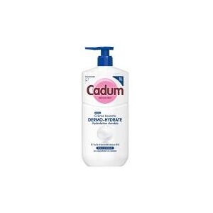 Cadum Crème Lavante Dermo-Hydrate Peaux Sensibles 1 L - Flacon-Pompe - Publicité Cadum Crème Lavante Dermo-Hydrate Peaux Sensibles 1 L - Flacon-Pompe - Publicité