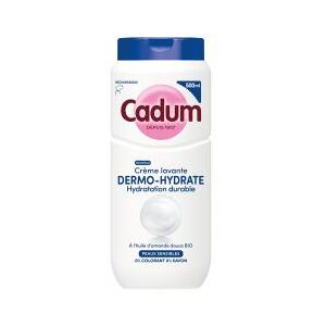 Cadum Crème Lavante Dermo-Hydrate Peaux Sensibles 500 ml - Flacon 450 ml - Publicité Cadum Crème Lavante Dermo-Hydrate Peaux Sensibles 500 ml - Flacon 450 ml - Publicité
