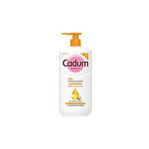 Cadum Crème Lavante Surgras Beurre de Karité Peaux Sèches à Très Sèches 1L - Flacon-Pompe 750 ml - Publicité Cadum Crème Lavante Surgras Beurre de Karité Peaux Sèches à Très Sèches 1L - Flacon-Pompe 750 ml - Publicité