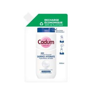 Cadum Crème Lavante Dermo-Hydrate Peaux Sensibles Éco-Recharge 500 ml - Doypack 500 ml - Publicité Cadum Crème Lavante Dermo-Hydrate Peaux Sensibles Éco-Recharge 500 ml - Doypack 500 ml - Publicité