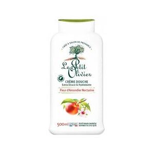 Le Petit Olivier - Fleur d'Amandier Nectarine - Gel douche - Publicité Le Petit Olivier - Fleur d'Amandier Nectarine - Gel douche - Publicité