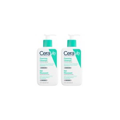CeraVe Gel Nettoyant Visage à l'Acide HyaluroniqueFormat Duo - 2 Flacons de 236 ml - Lot 2 x 236 ml - Publicité CeraVe Gel Nettoyant Visage à l'Acide HyaluroniqueFormat Duo - 2 Flacons de 236 ml - Lot 2 x 236 ml - Publicité