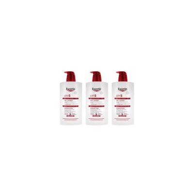 Gel nettoyant doux pour peau sensible Eucerin pH5 - Lot de 3 x 1L - Lot 3 x 1000 ml - Publicité Gel nettoyant doux pour peau sensible Eucerin pH5 - Lot de 3 x 1L - Lot 3 x 1000 ml - Publicité