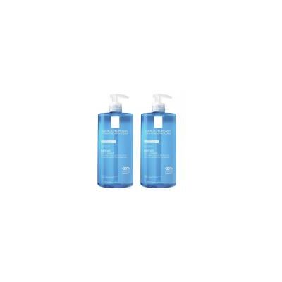 La Roche-Posay Cleansing Gel for Sensitive Skin 1L - Pack of 2 - Lot 2 x 1000 ml - Publicité La Roche-Posay Cleansing Gel for Sensitive Skin 1L - Pack of 2 - Lot 2 x 1000 ml - Publicité