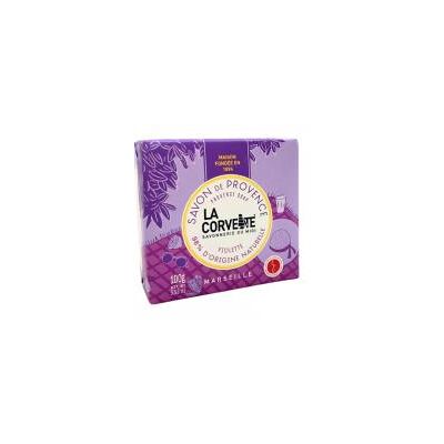 La Corvette Salon de Provence Violette 100 Grammes - Pain 100 g - Publicité La Corvette Salon de Provence Violette 100 Grammes - Pain 100 g - Publicité